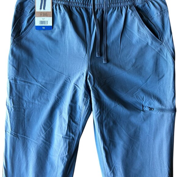 Eddie Bauer women's Fleece Lined Pant Blue UPF 50+ Size 10 - Picture 7 of 10